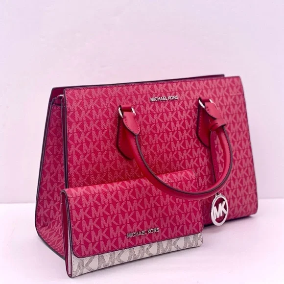 Michael Kors Medium Sheila
Satchel and Trifold Wallet Set - Picture 7 of 11